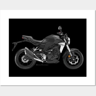 Honda CB300R 19 black, s Posters and Art